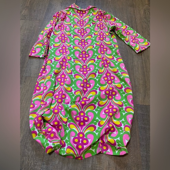 Katherine Way Nola half sleeve collared golf dress - Picture 3 of 3